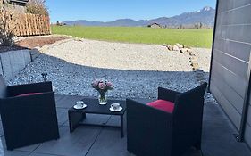 Studio mit Alpenblick